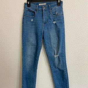 Levi’s 721 high rise jeans